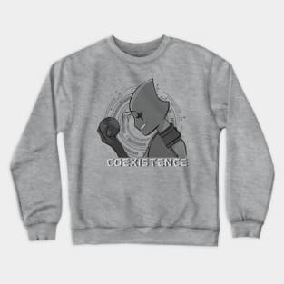 Hax With Earth gray tones Crewneck Sweatshirt